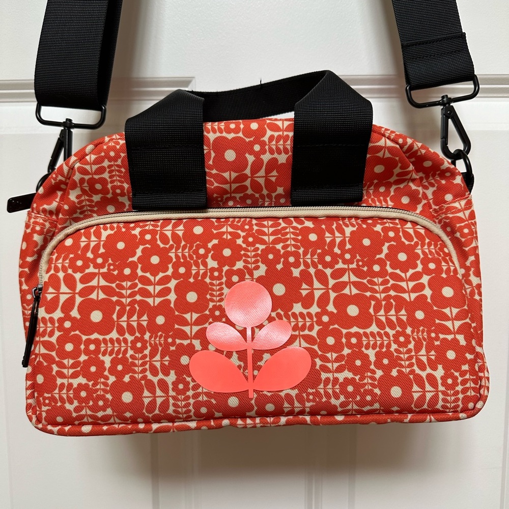 Orla Kiely Crossbody bag orange floral